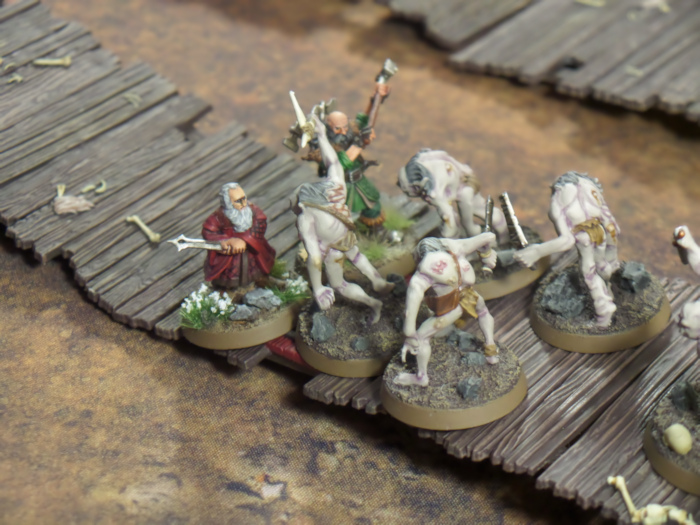 Guard the Crossings Hobbit SBG Scenario Thorin Dwalin Balin Escape From Goblin Town Set Games Workshop