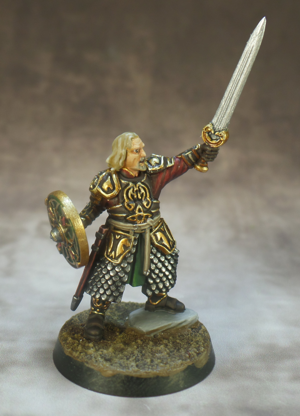 Theoden Rohan Games Workshop Lord of the Rings Middle Earth Strategy Battle Game